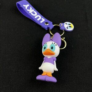 484 Classic cartoon Daisy keychain pendant